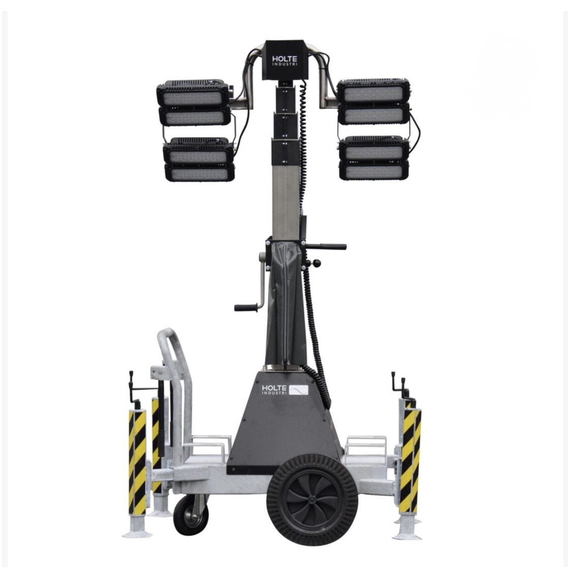 Lysmast 220v 4x150w led m astro ur